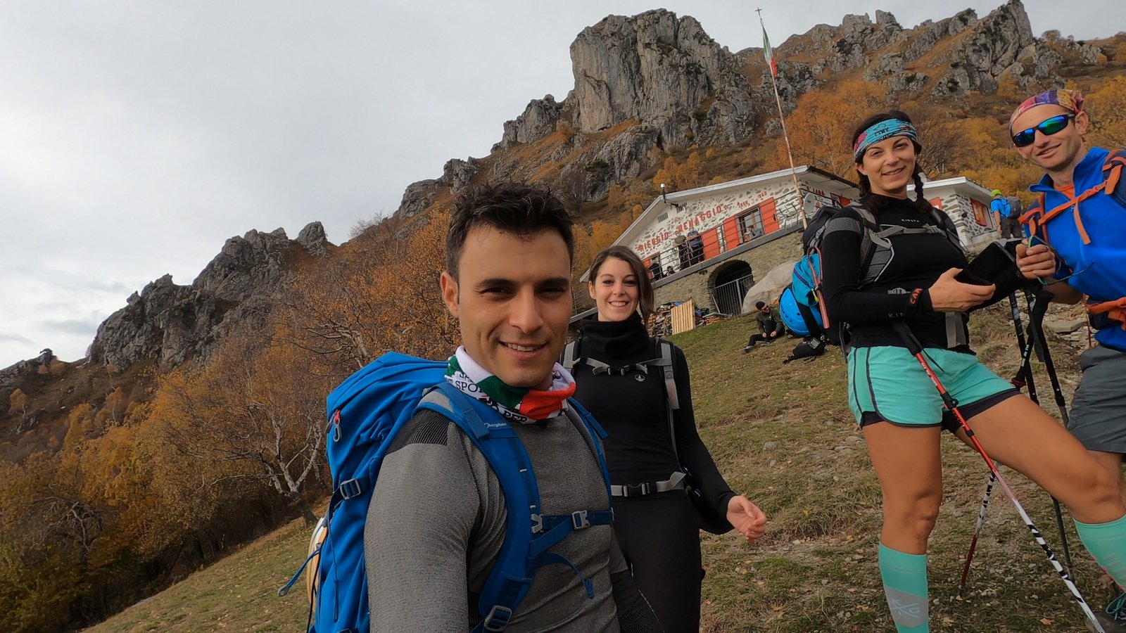 Rifugio Menaggio, Monte Grona, via ferrata CAO