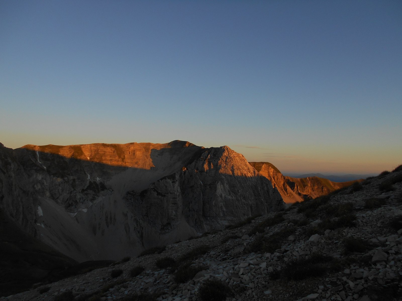 Monti Sibillini, Montagna, Appennini, Italia, escursione sul monte Vettore